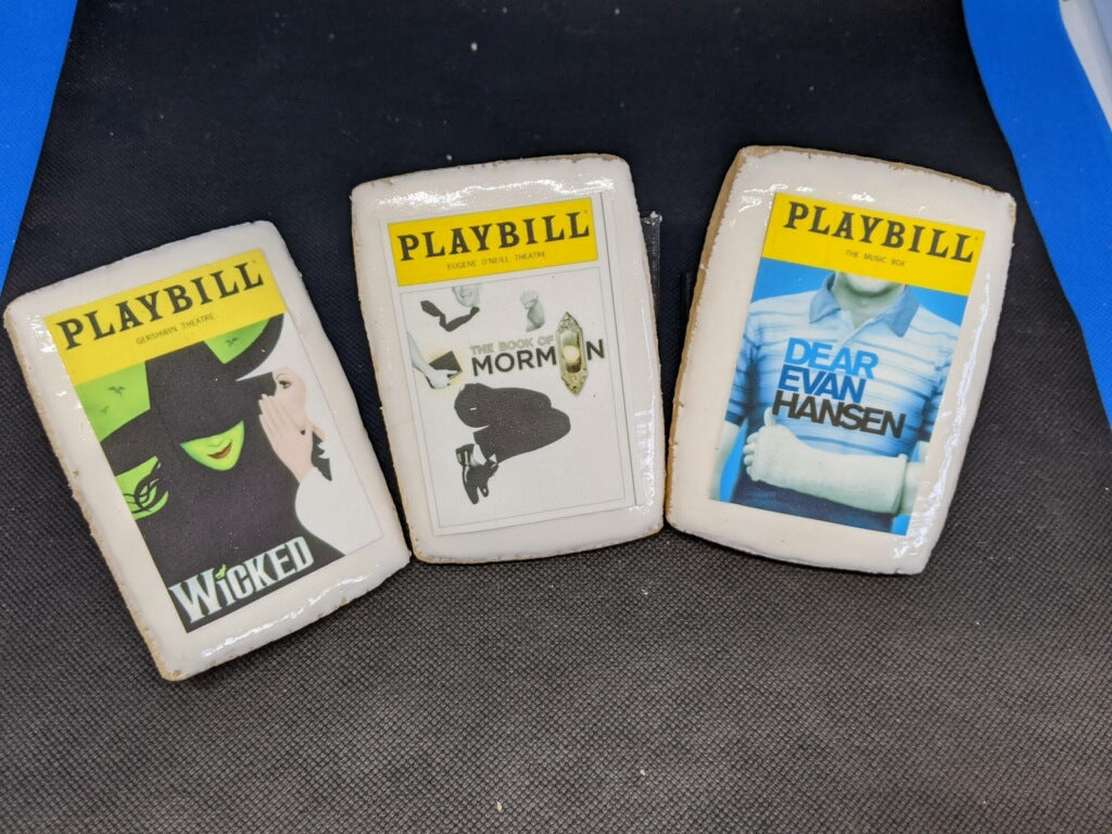 Broadway Themed Cookies