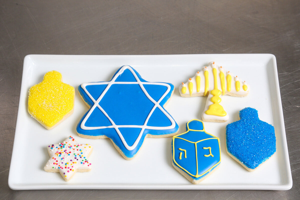 Hanukkah Kosher Cookies Gift Tray