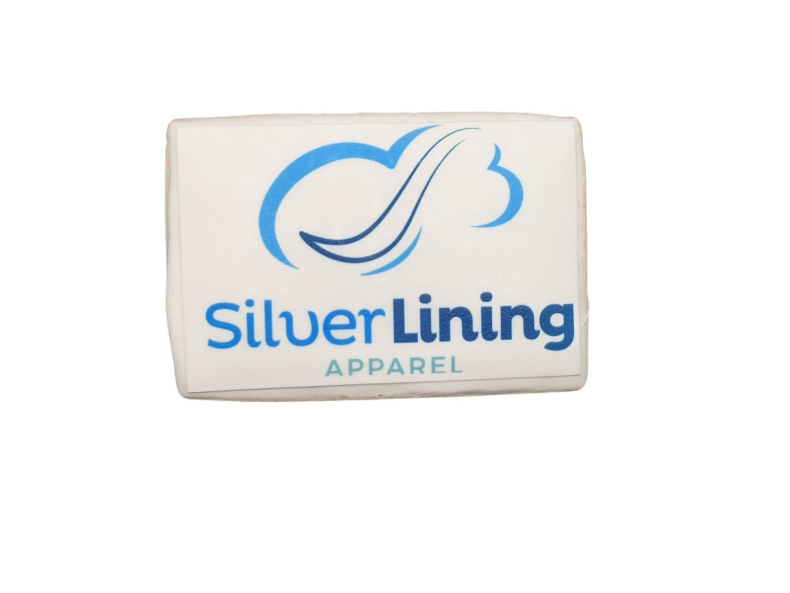Silver Lining Apparel Logo on Cookie