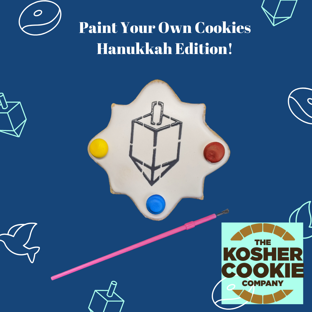 Paint Your Own Cookies: Hanukkah edition!
