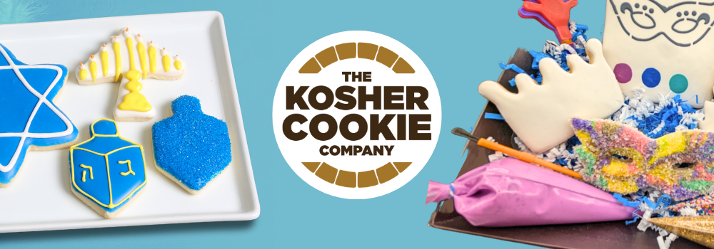Custom Kosher Cookies for gift giving and Jewish Holidays