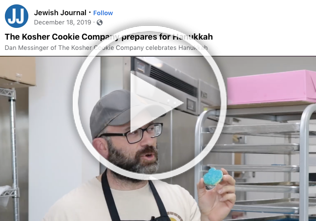 Kosher Cookie Company Launch Featured in LA's Jewish Journal