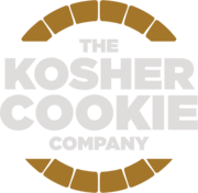 The Kosher Cookie Company Logo with white text