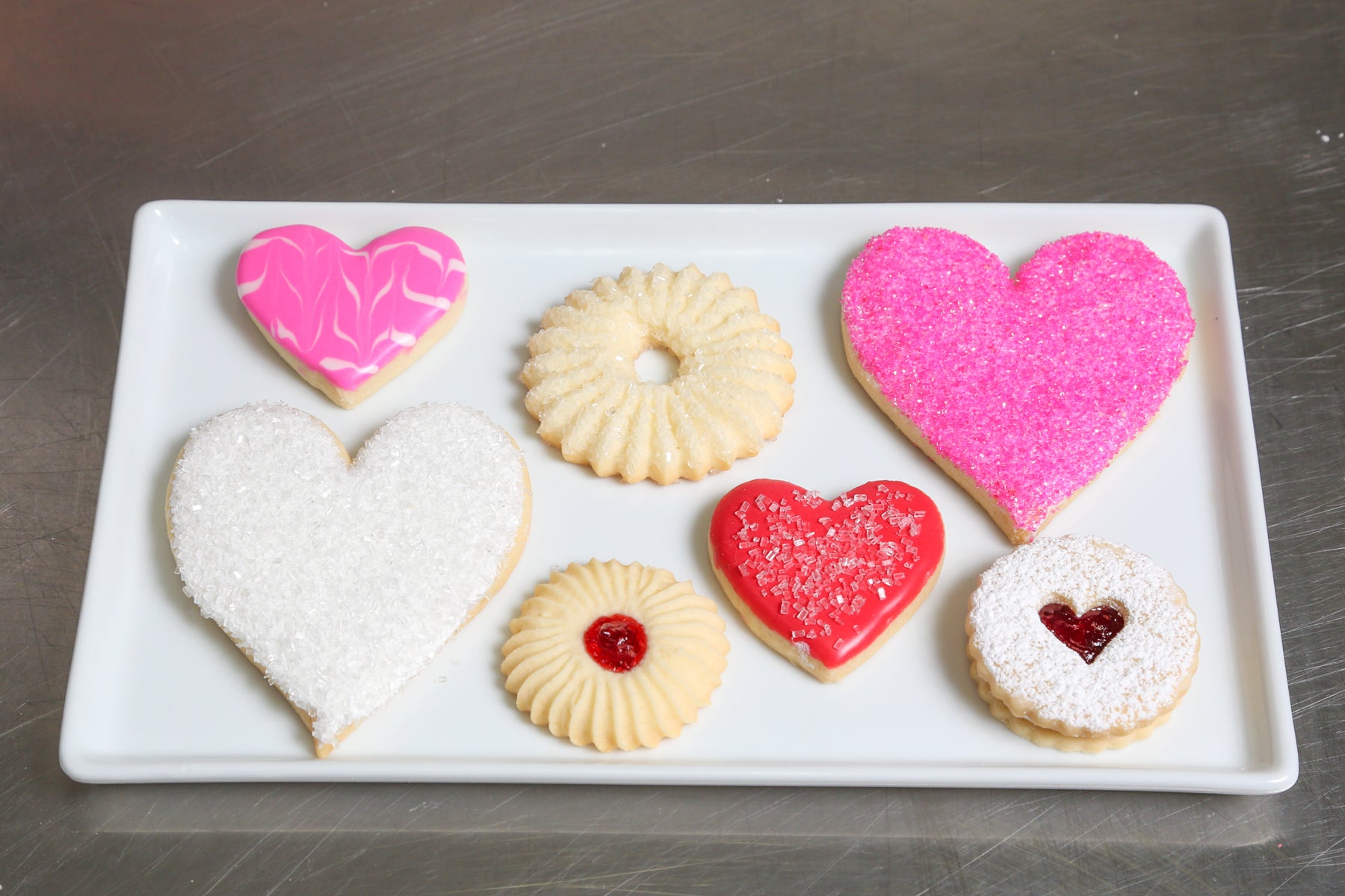 Kosher Cookie Gift Box Love Hearts