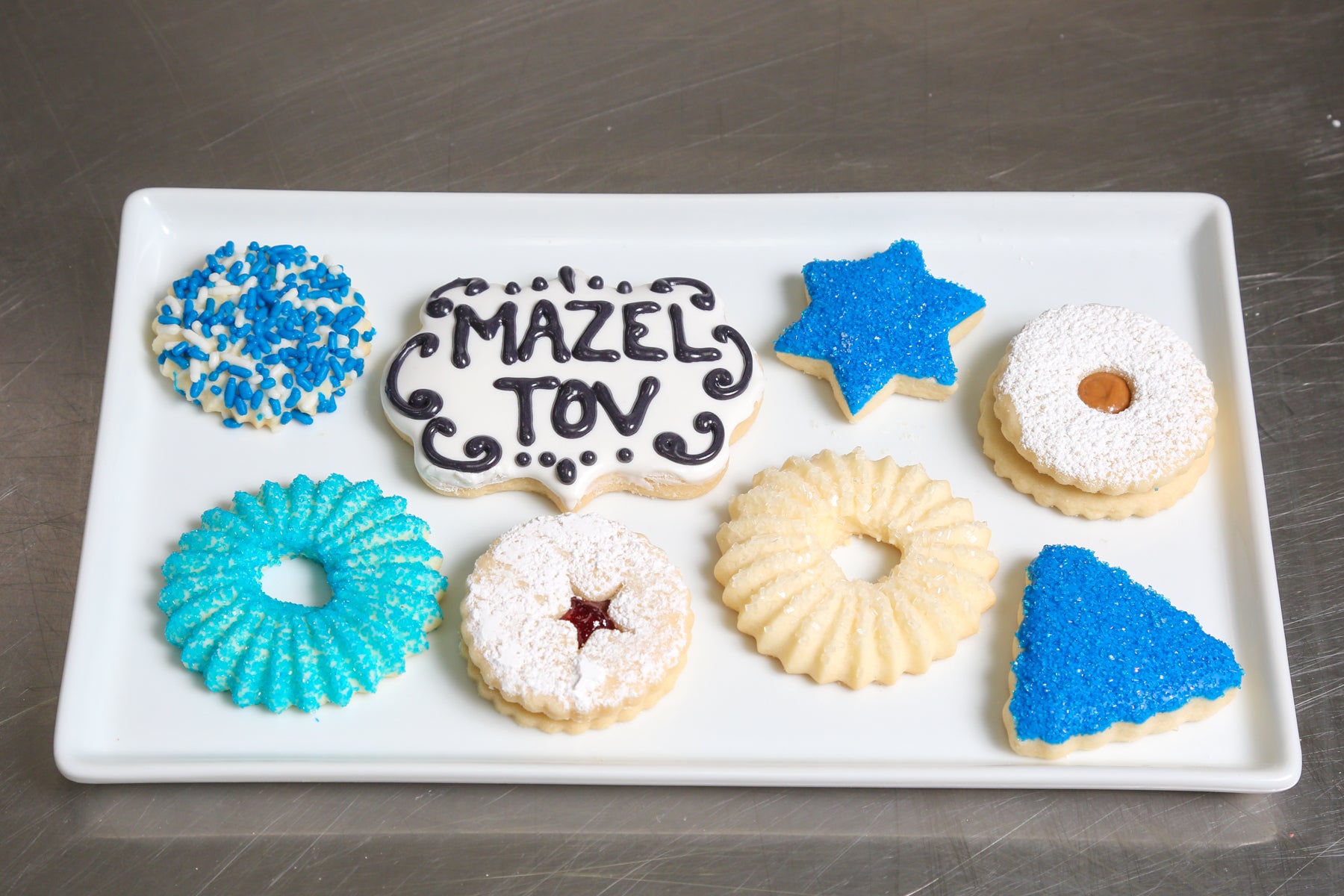 Kosher Cookie Gift Box Mazel Tov