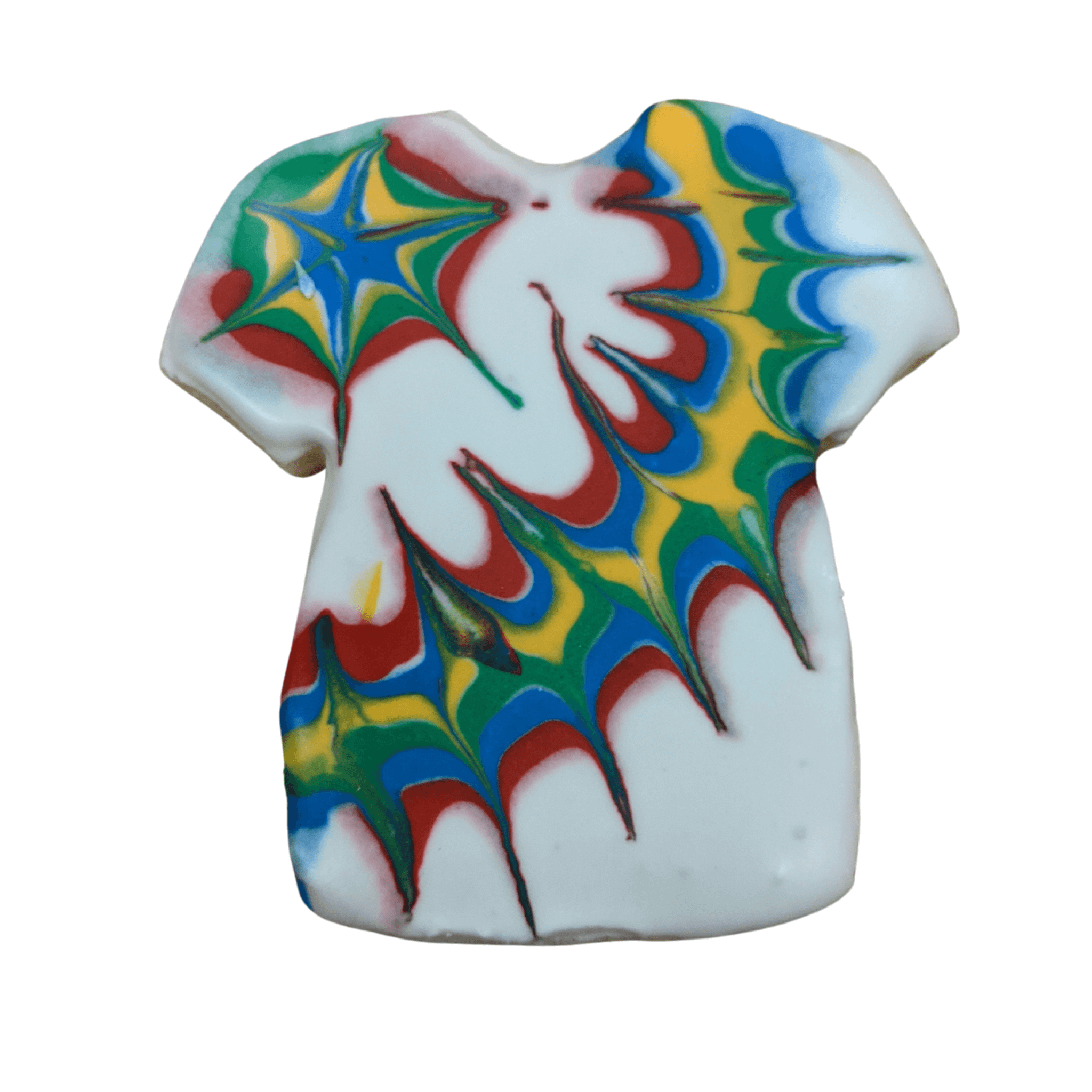 Tie Dye shirt cookie